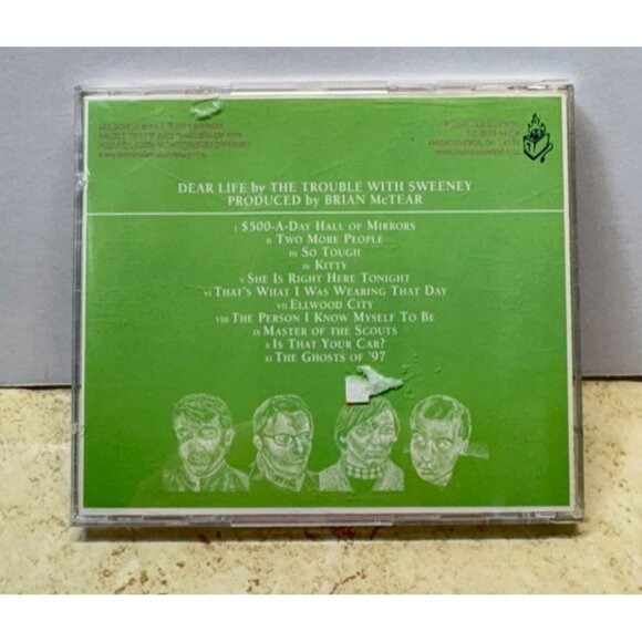 The Trouble With Sweeney Dear Life CD Indie Rock 11 Tracks 2001 Burnt Toast - Picture 3 of 6